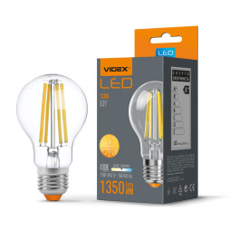 LED lamp VIDEX Filament A60F 10W E27 4100K