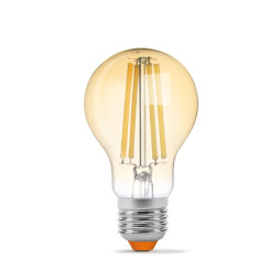 LED lamp VIDEX Filament A60FA 10W E27 2200K bronze