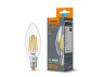 LED lamp VIDEX Filament C37F 6W E14 3000K