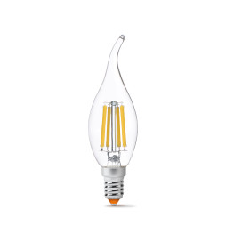 LED lamp VIDEX Filament C37Ft 6W E14 4100K
