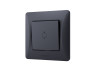 Call button black graphite VIDEX BINERA