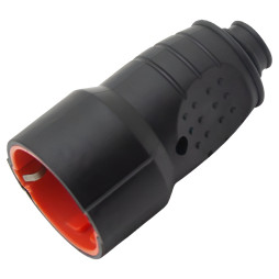 Socket with grounding LMA0205 rubber Lemanso