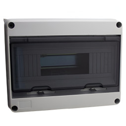 IP65 box, for 12 LEMANSO machines, internal, plastic / LMA7403