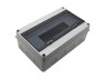 IP65 box, for 15 LEMANSO machines, internal, plastic / LMA7404