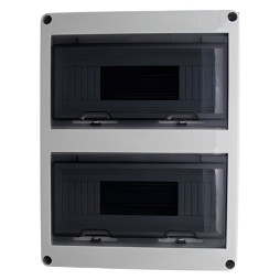 IP65 box, for 24 LEMANSO machines, internal, plastic / LMA7406