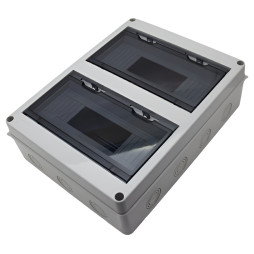 IP65 box, for 24 LEMANSO machines, internal, plastic / LMA7406