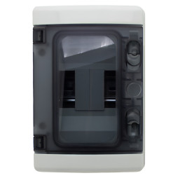 IP65 box, for 4 machines LEMANSO invoice, plastic / LMA7407