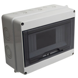 IP65 box, for 8 LEMANSO machines, internal, plastic / LMA7402