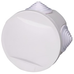 LEMANSO 80*50 round box / LMA206 with rubber plugs