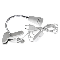 E27 lamp holder extender with clothespin Lemanso length 20cm / LMA254-20