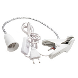 E27 lamp holder extender with clothespin Lemanso length 40cm / LMA254-40