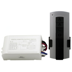 Lemanso chandelier remote control 3 channels 1000W 30m white / LMA046