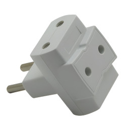 Lemanso tee without grounding white LMA3329