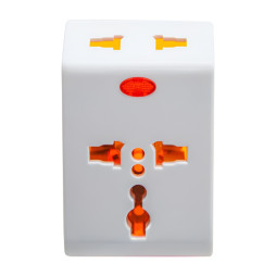 Lemanso adapter with indicator white + orange / LMA7303