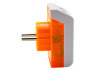 Lemanso adapter with indicator white + orange / LMA7303