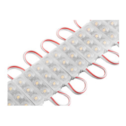 LED modules 2835-3led 12V 0.60W white (20pcs per plate) LEDUA