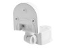 Reinforced surface-mounted motion sensor white 180* 1200W 220-240V #02/1