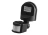 Reinforced surface-mounted motion sensor black 180* 1200W 220-240V #02/2