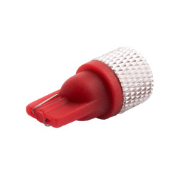 LED car lamp T10-0.5W high power red 12V LEDUA