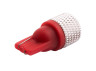 LED car lamp T10-0.5W high power red 12V LEDUA