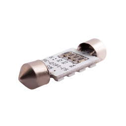 LED car lamp S85-36mm-16smd 1206 blue 12V LEDUA