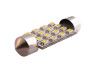 LED car lamp S85-39mm-16smd 1206 white 12V LEDUA