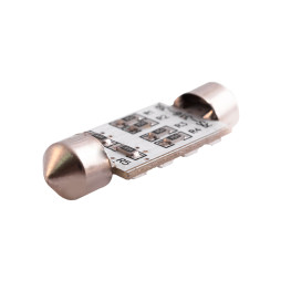 LED car lamp S85-39mm-16smd 1206 white 12V LEDUA