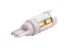 LED car lamp T10-5630-10smd with lens white 12V LEDUA
