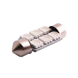 LED car lamp S85-41mm-6pcs 5050 blue 24V LEDUA