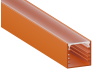 Aluminum profile for LED strip AL-04-1 2 meters orange overhead LEDUA