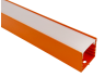 Aluminum profile for LED strip AL-04-1 2 meters orange overhead LEDUA