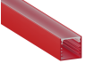 Aluminum profile for LED strip AL-04-1 2 meters red overhead LEDUA