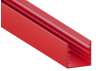 Aluminum profile for LED strip AL-04-1 2 meters red overhead LEDUA