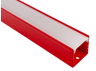 Aluminum profile for LED strip AL-04-1 2 meters red overhead LEDUA