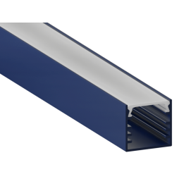 Aluminum profile for LED strip AL-04-1 2 meters blue overhead LEDUA