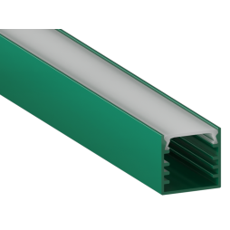 Aluminum profile for LED strip AL-04-1 2 meters green overhead LEDUA
