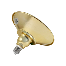 LED lamp IP65 + metal reflector 18W E27 1440LM 6500k 220-240V ant. gold LM709 Lemanso