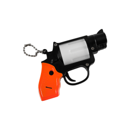 LED keychain flashlight 827 (pistol)