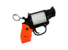 LED keychain flashlight 827 (pistol)