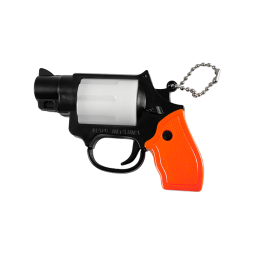 LED keychain flashlight 827 (pistol)