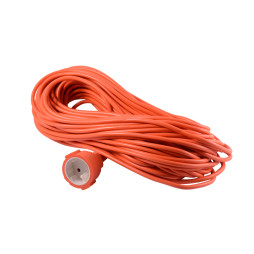 Podovzhuvach 1 socket 10A 30m without grounding. / LMK064 orange Lemanso