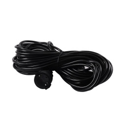 Podovzhuvach 1 socket 10A 20m from ground. / LMK061 black Lemanso