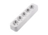 Block 5 sockets with grounding /LMK009 Lemanso
