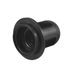 E27 plastic / thread-ring / black LEDUA