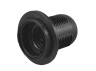 E27 plastic / thread-ring / black LEDUA