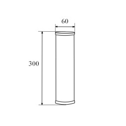 LED table lamp, night light 9W 220V (300*60mm) RGB