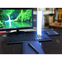 LED table lamp, night light 9W 220V (300*60mm) green color