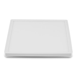 LED square surface-mounted lamp with decorative lighting 24W 220-240V 4000K IP20 DL3S white (VL-DL3S-244W) VIDEX