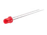 Diodes 3mm matte red LEDUA