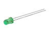 Diodes 3mm matte green LEDUA